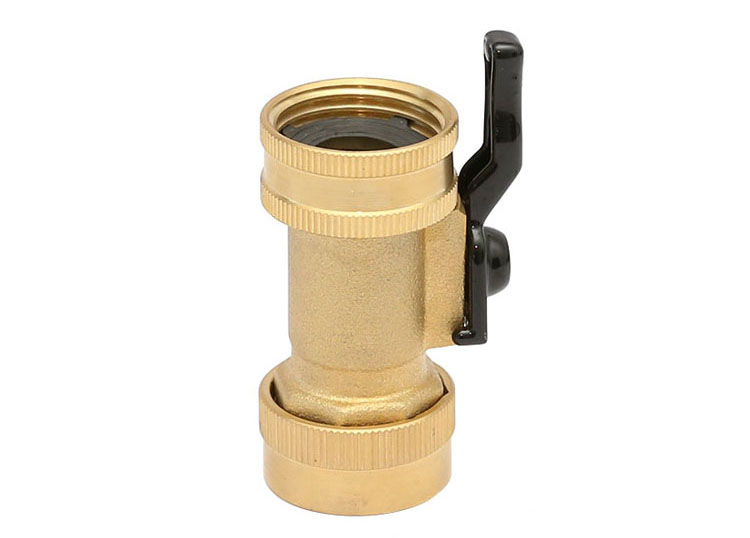 Pirinç shut-off valve with quick connector made in China